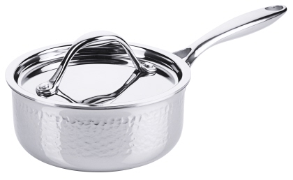 Contacto Stielkasserolle 16 cm mit Hammerschlag-Oberfläche