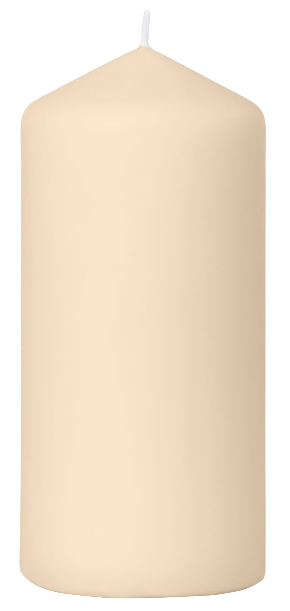 Duni Stumpenkerzen, ca. 50h 150 x 70 mm matt sand