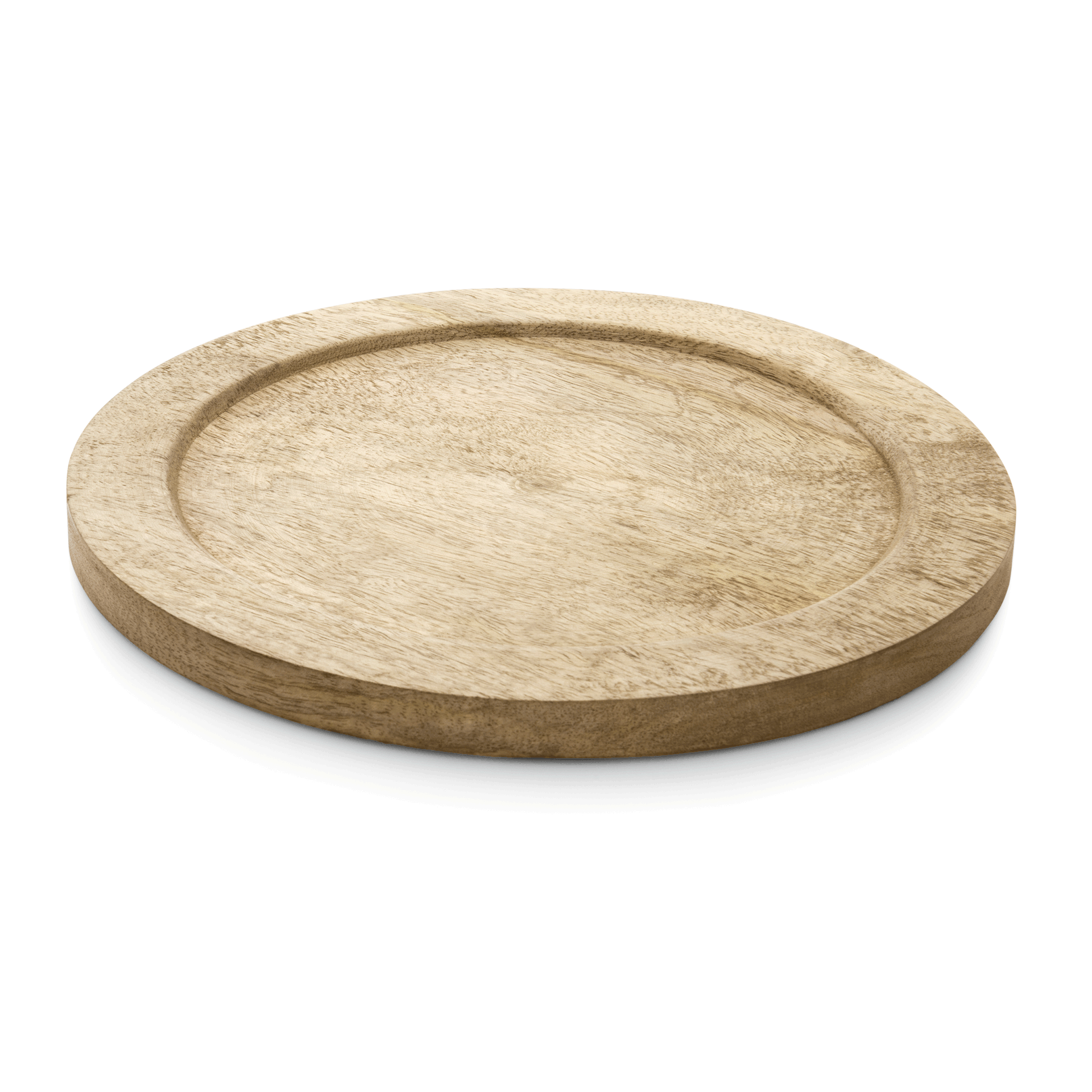 WAS Holzuntersetzer, Ø 28 cm, für Eisenpfanne 2256 & 2259    -    Iron Pan 22