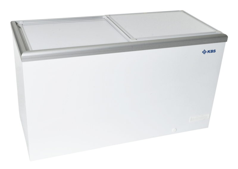 KBS Kühltruhe AL50 umschaltbar auf Tiefkühltruhe mit Schiebedeckeln