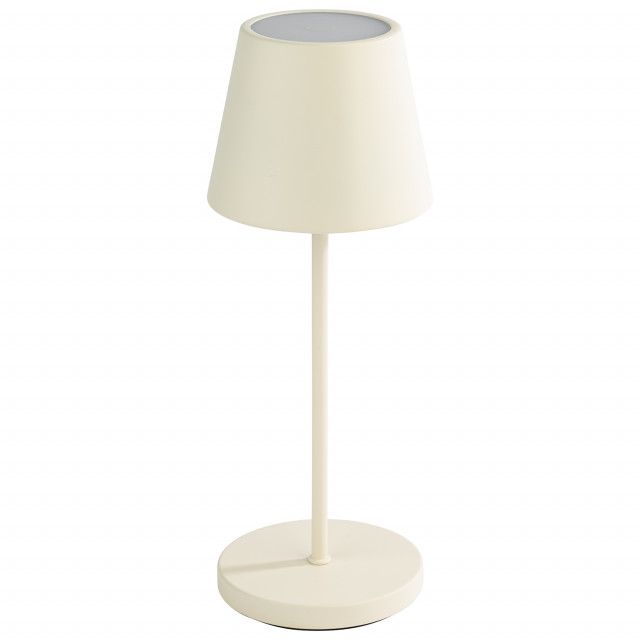 APS Tischleuchte -MERLE-  Ø 11 cm, H: 30,5 cm  whisper white