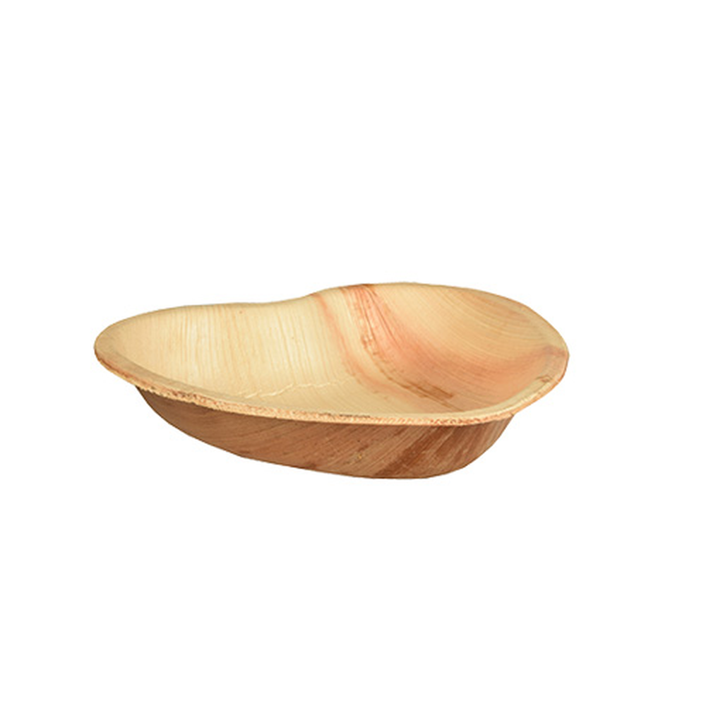 Papstar Teller, Palmblatt "pure" 15,5 cm x 3 cm "Herz"