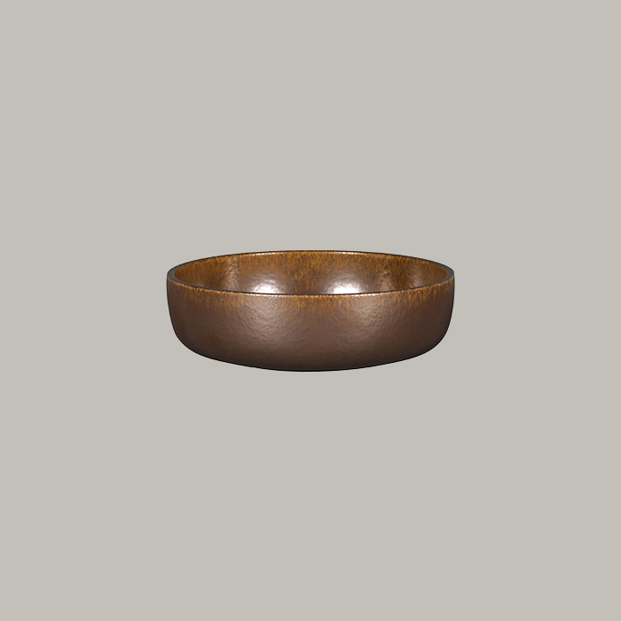 RAK Schale - rust  Serie: Ease Ø 20 cm / Ht. 5.8 cm / Cont. 120 cl