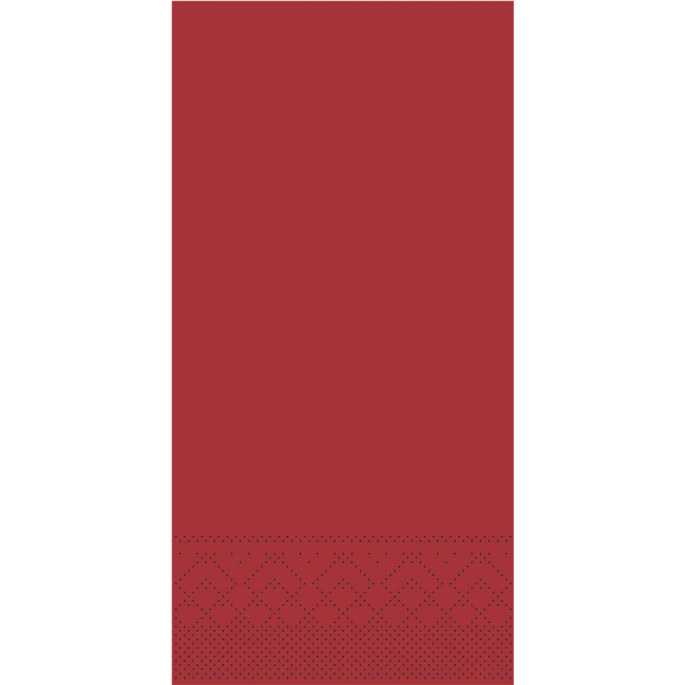 Mank Serviette Basic bordeaux 40 x 40 cm 1/8 Falz