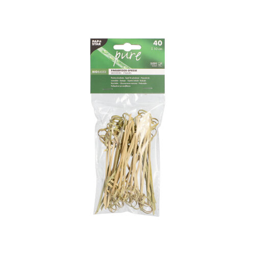 Papstar Fingerfood - Picker "pure" 10 cm "Knoten"