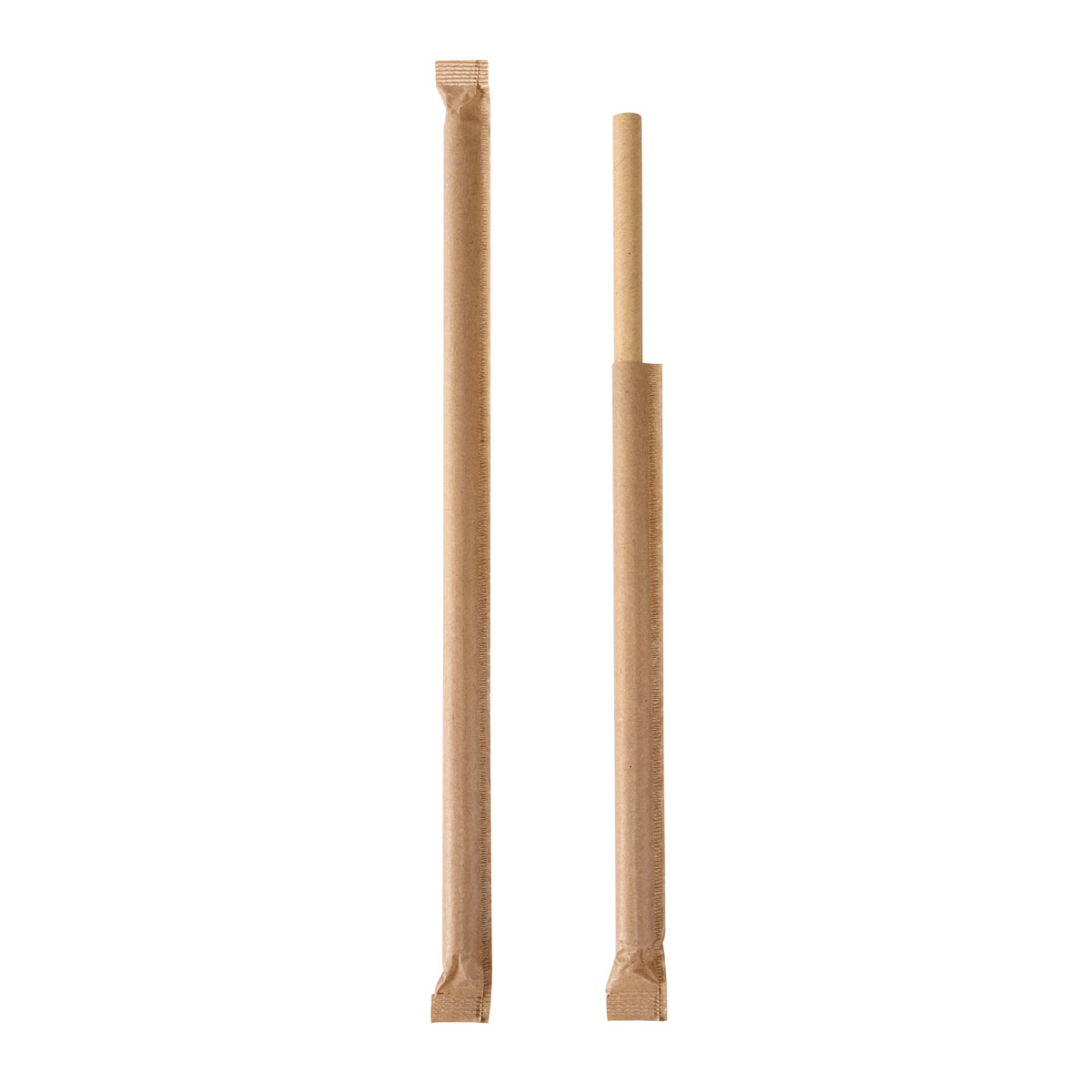 Duni Trinkhalm Craft aus FSC® Papier 8mm, einzeln verpackt Ø 8mm, 230mm mm
