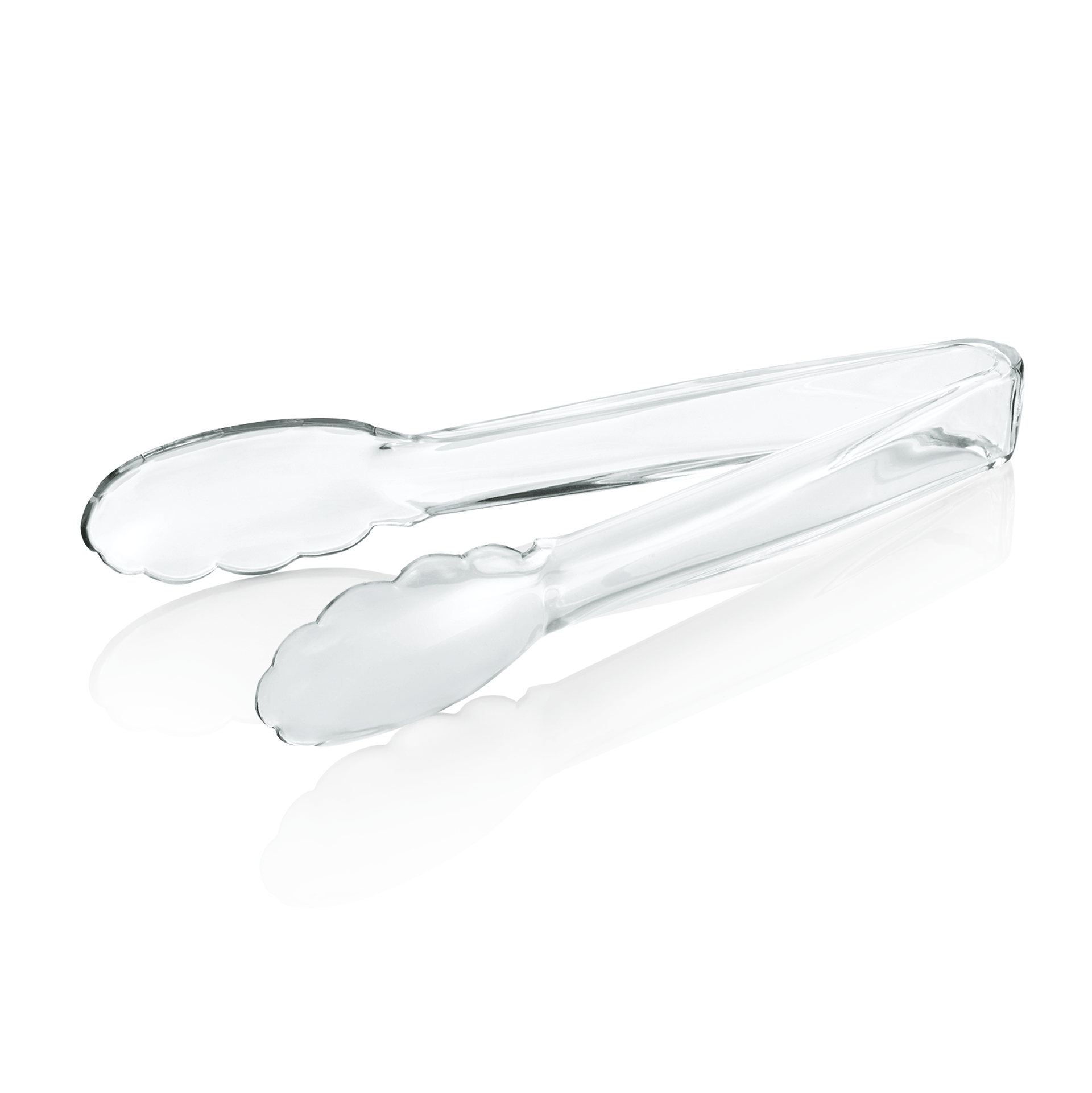 WAS Universalzange Set, 22,5 cm, transparent, Set á 6 Stück, Polycarbonat