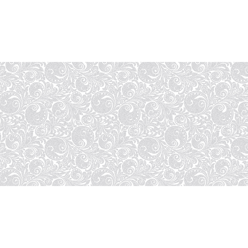 Mank Tischläufer Jordan weiss-silber 40 cm x 24 m