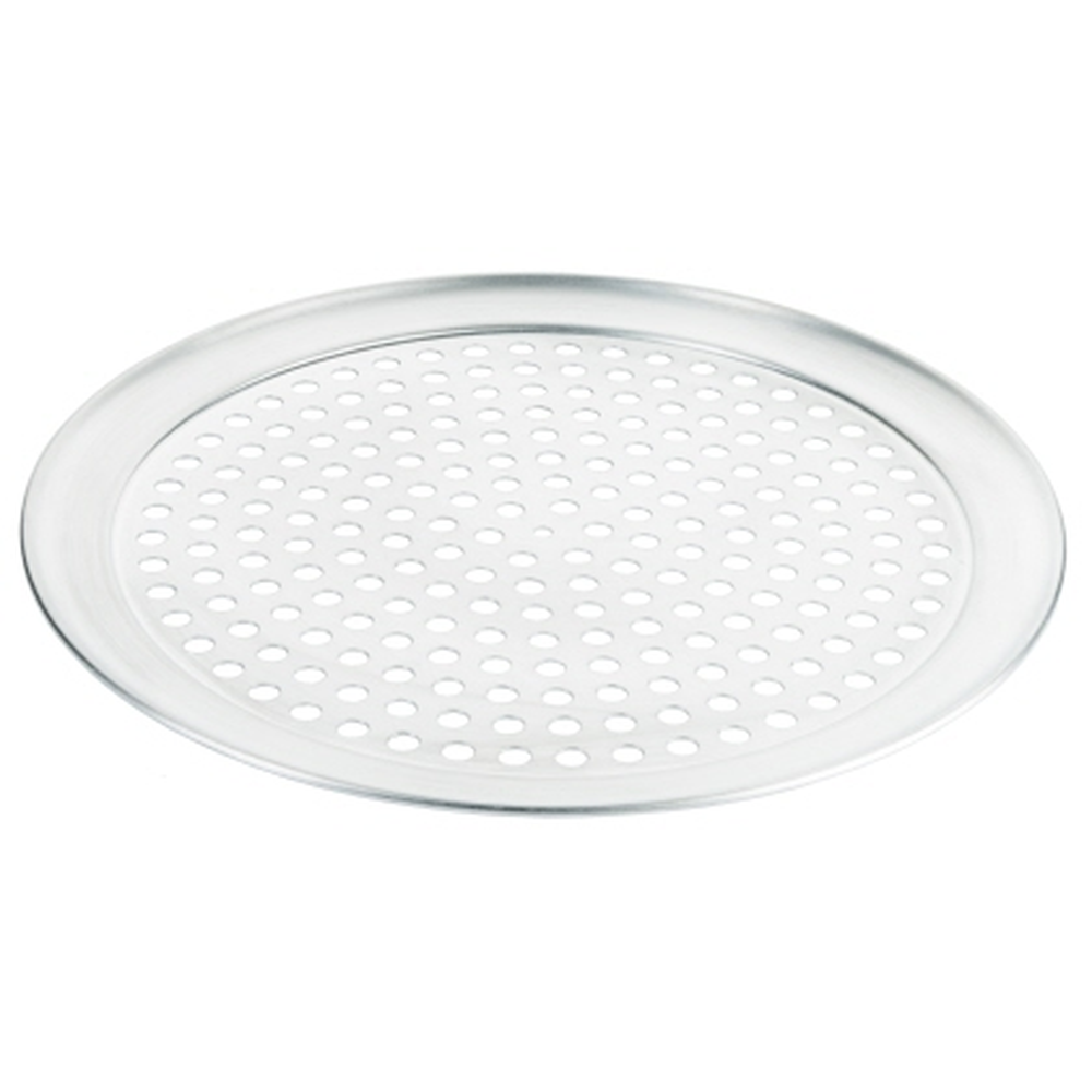 Contacto Pizzablech 33,5 cm, rund gelocht