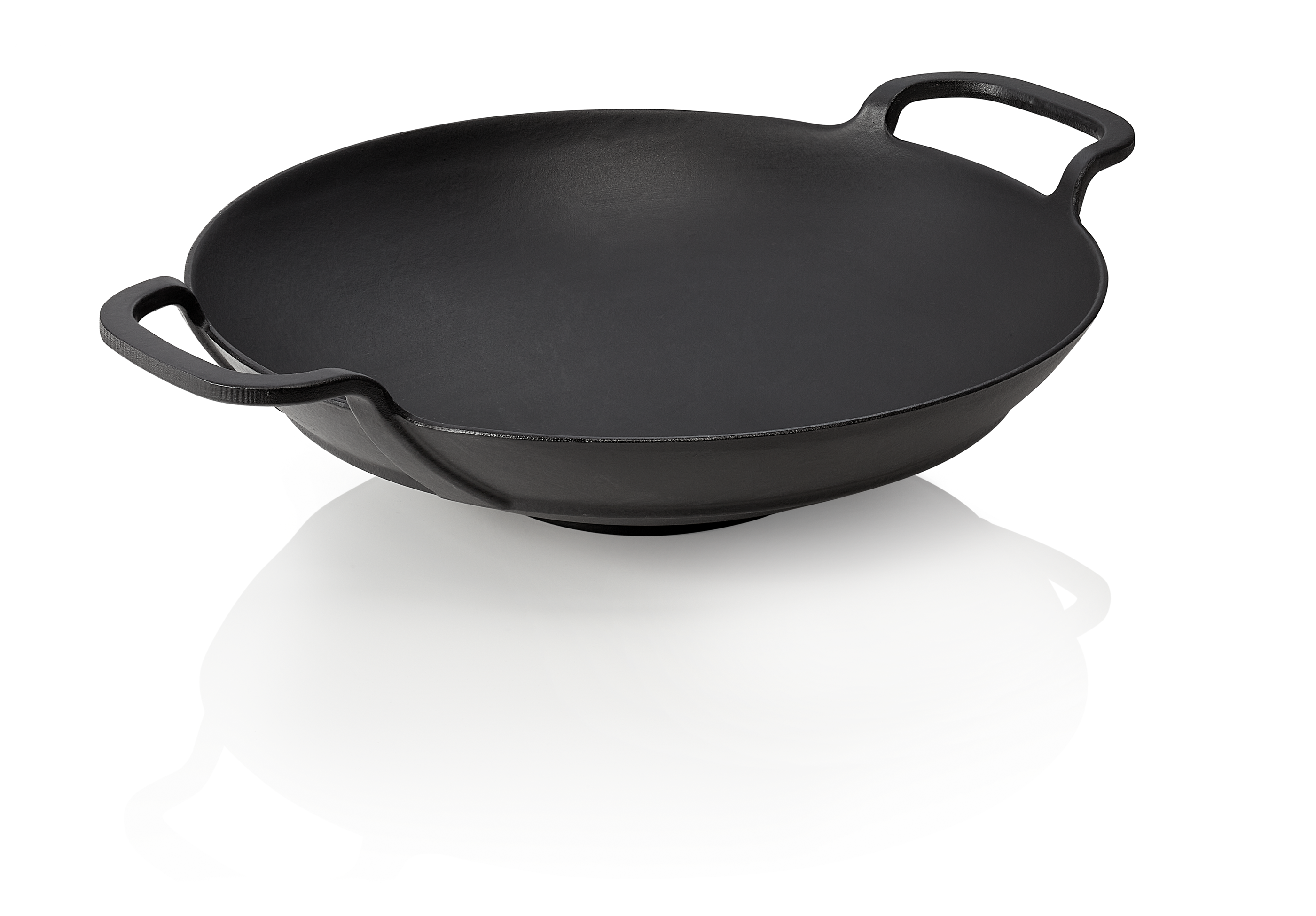 WAS Wok Ø oben 38 cm Höhe 10,0 cm Gusseisen
