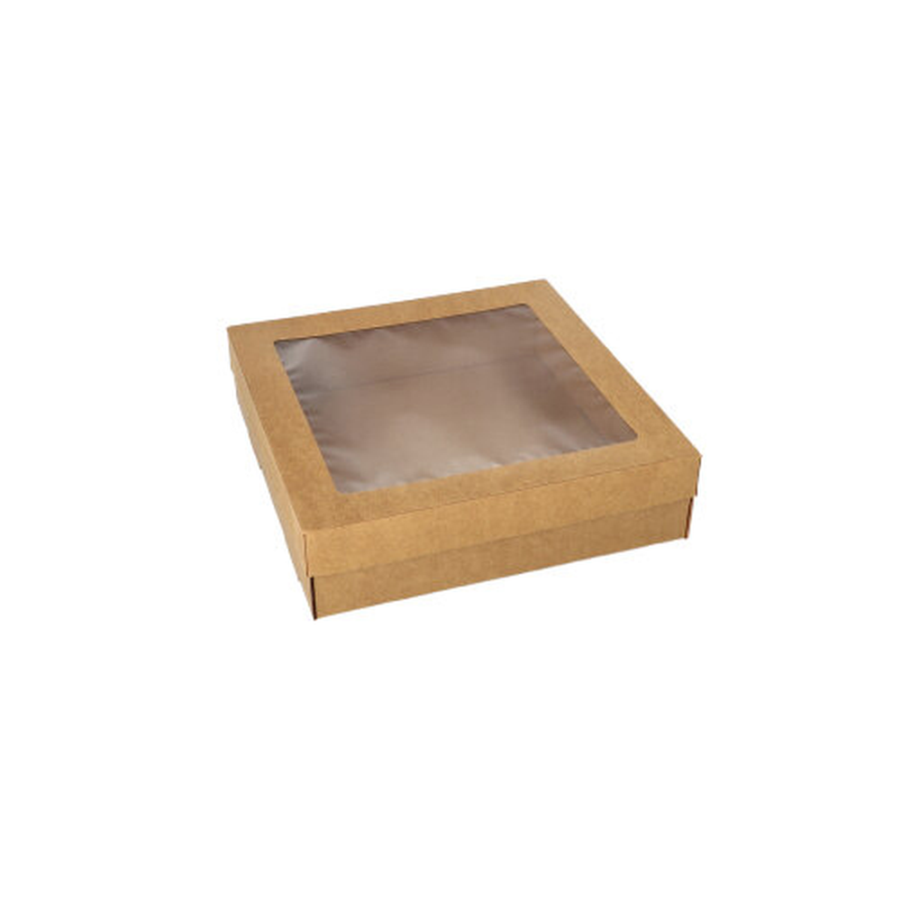 PAPSTAR Transport- und Catering-Kartons, Pappe eckig 6 cm x 22,5 cm x 22,5 cm