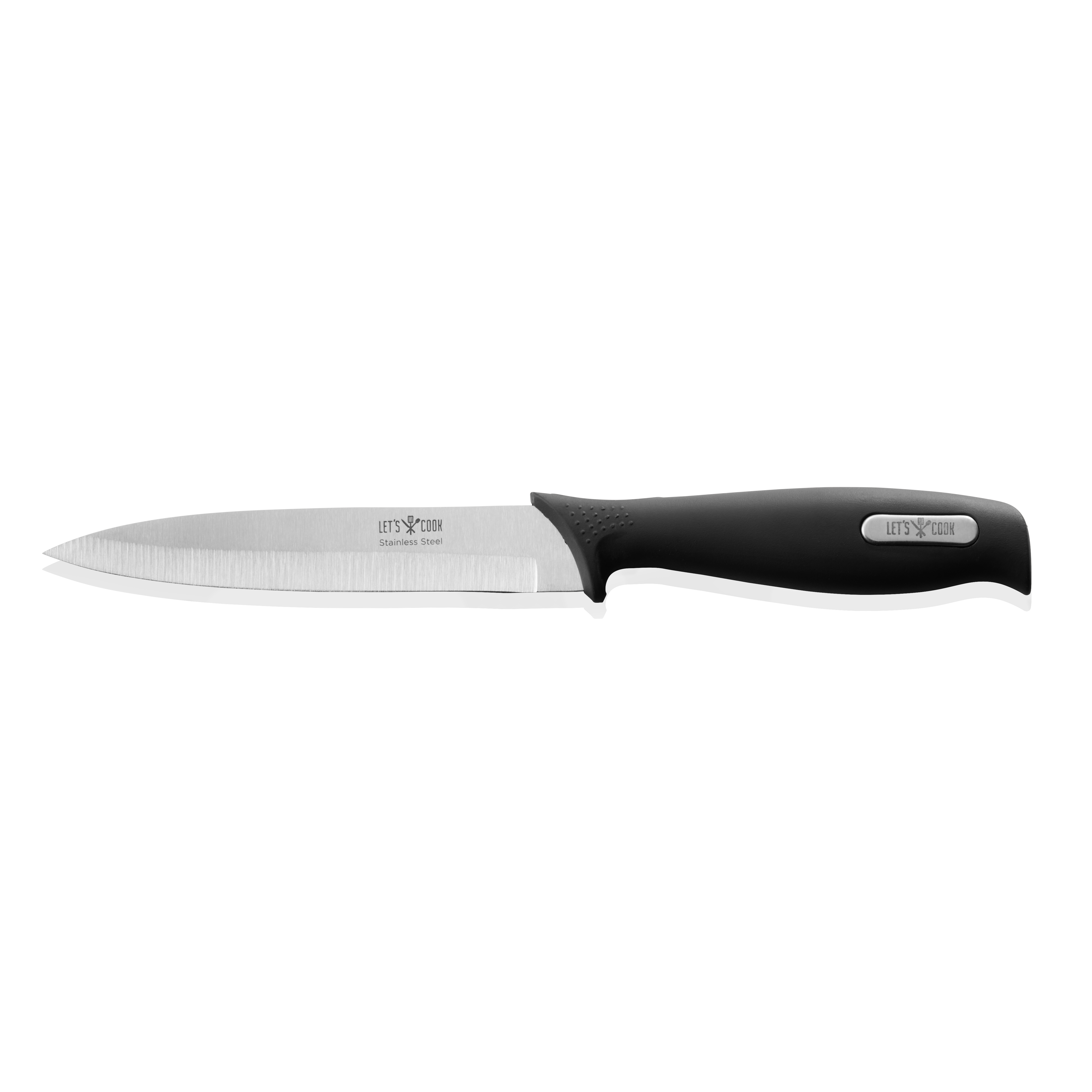 WAS Spickmesser LET´S COOK Knife, 23,5 cm, Edelstahl, Gummi