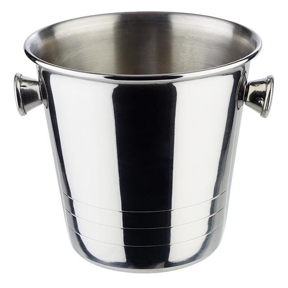 APS Mini-Eiseimer Ø 10,5 cm, H: 10 cm , Edelstahl