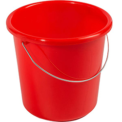 PCH Plastikeimer rund 10 L rot