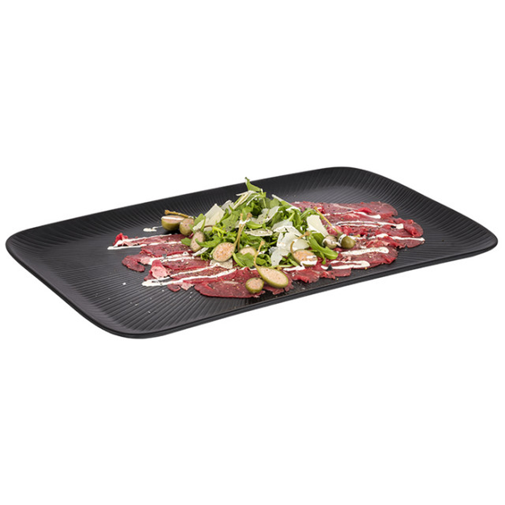 APS GN 1/1 Tablett -NERO- 53 x 32,5 cm, H: 2,5 cm
