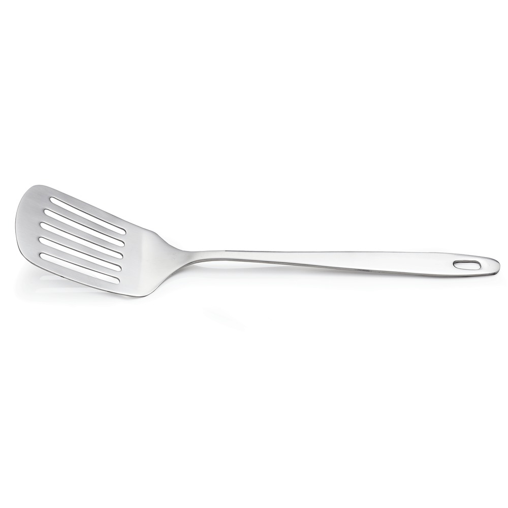 WAS Wender KITCHEN TOOL 1879, 32 cm, geschlitzt, Chromnickelstahl