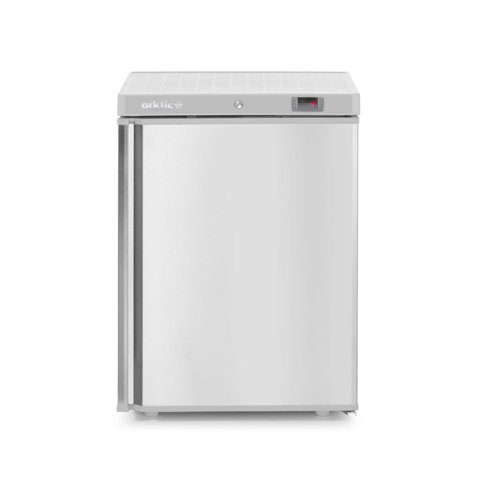 kühlgefriergerät, klein, eisschrank, edelstahl, digitalanzeige
