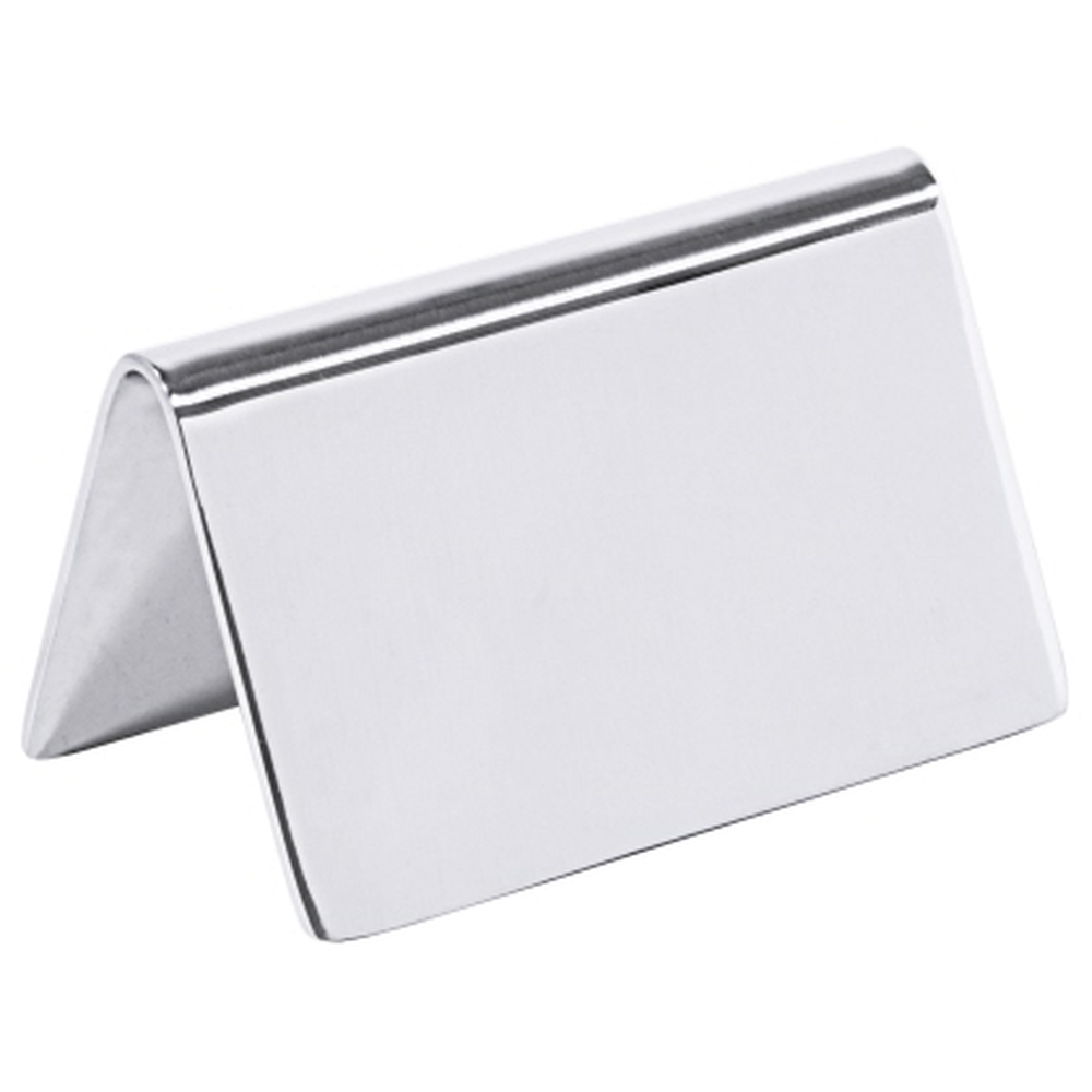 Contacto Schild, hochglänzend 65x40 mm neutral ohne Aufdruck