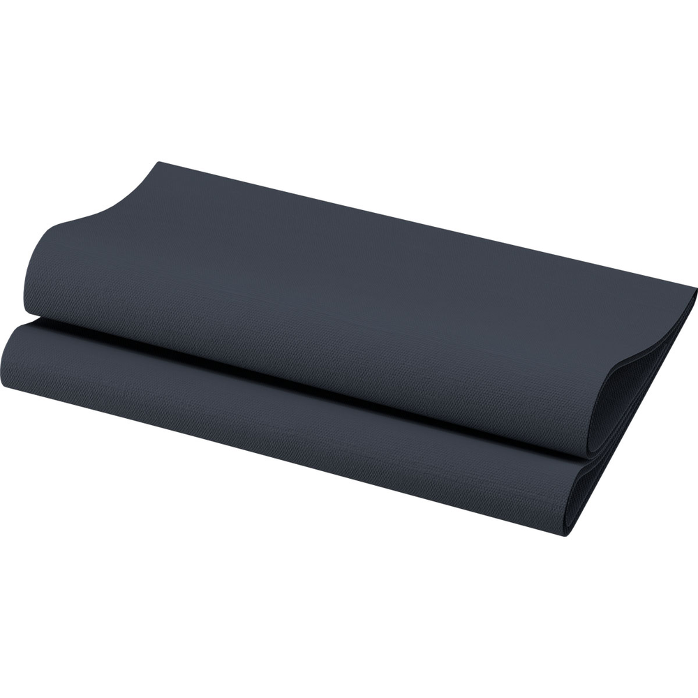 Duni Bio-Dunisoft-Servietten 40 x 40 cm 1/4 Falz schwarz