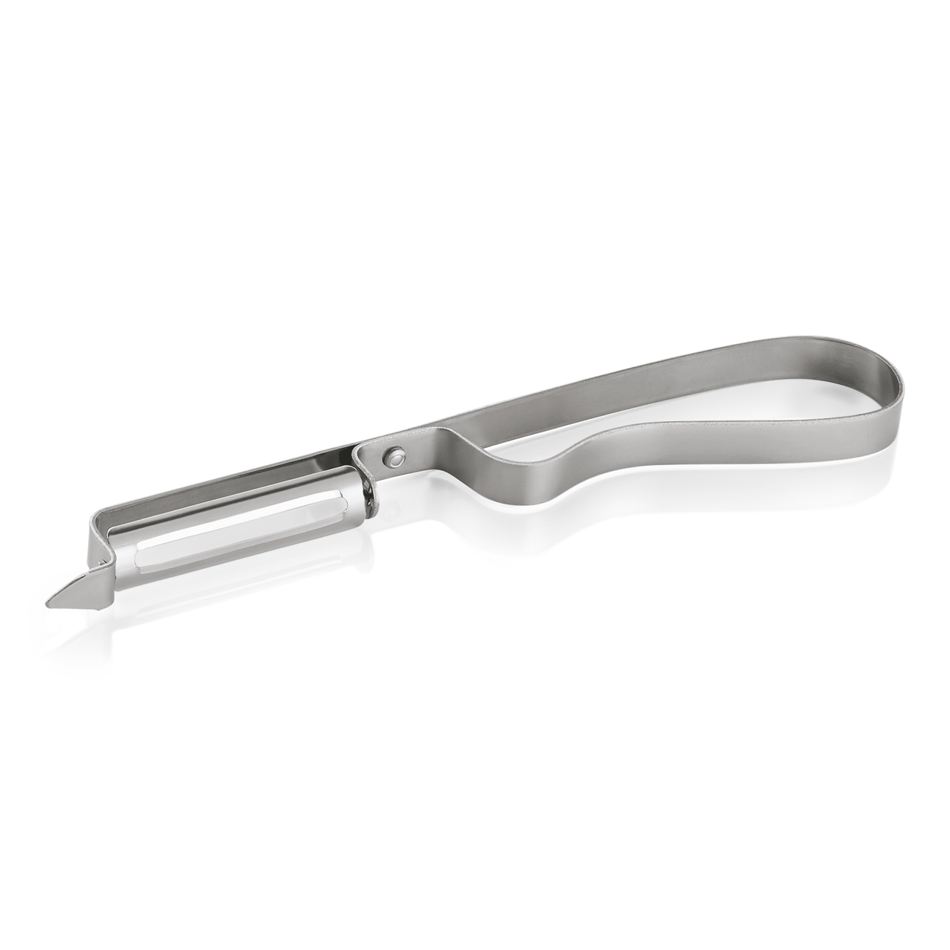 WAS Pendelschäler Set, 17 cm, Set á 2 Stück, Edelstahl, verchromt