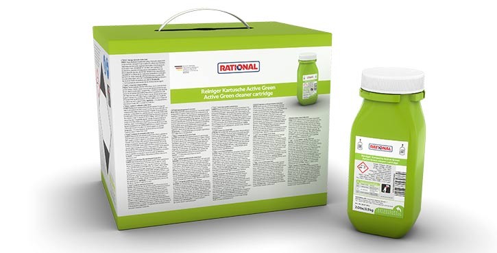 Kartonbox, Reiniger, Grün, Karton, Cleanser cartridge