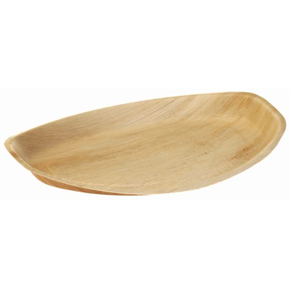 Pacovis Platte gross Palmblatt, 41.5x27.5x2.5cm, naturesse