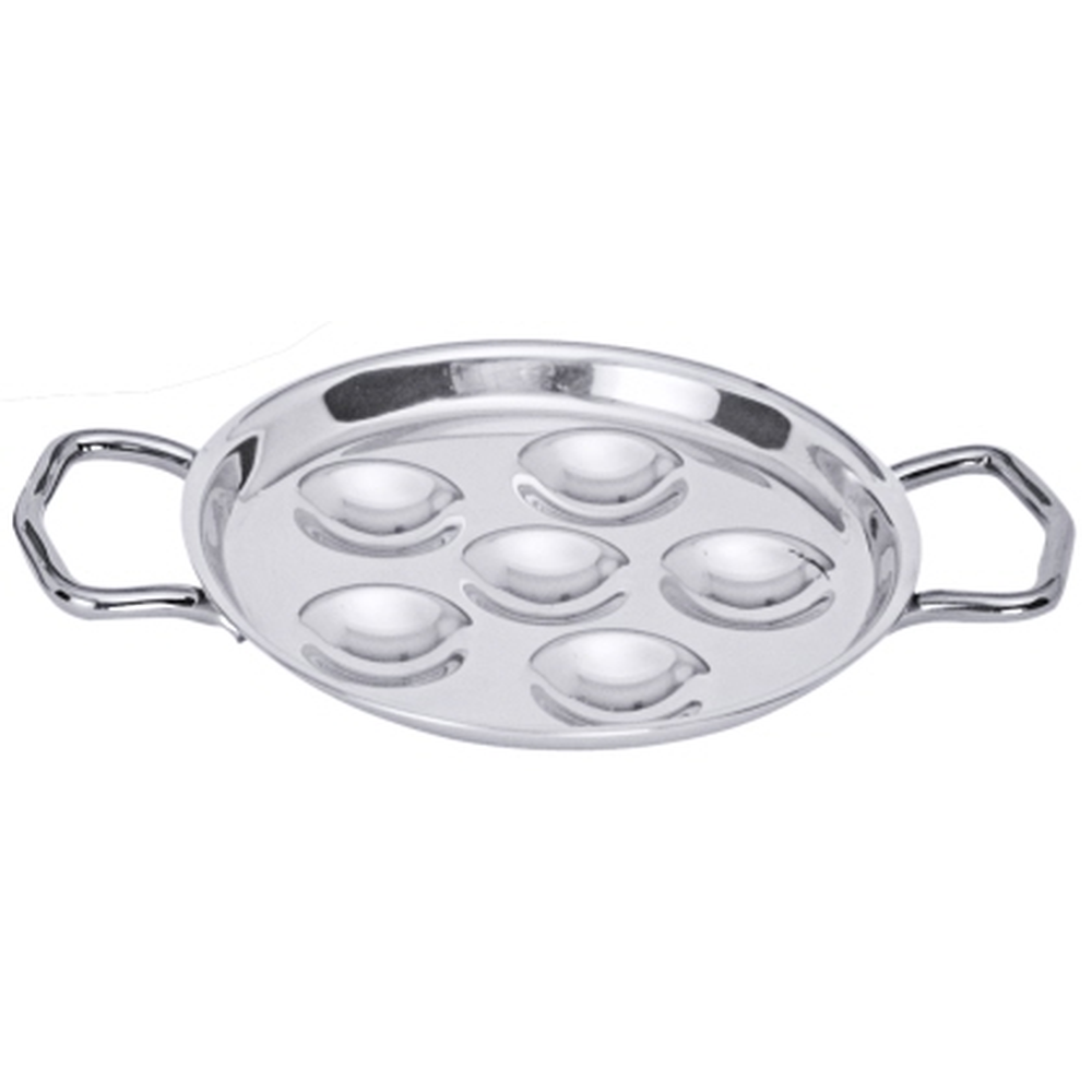 Contacto Schneckenplatte mit Griffen für 6 Schnecken