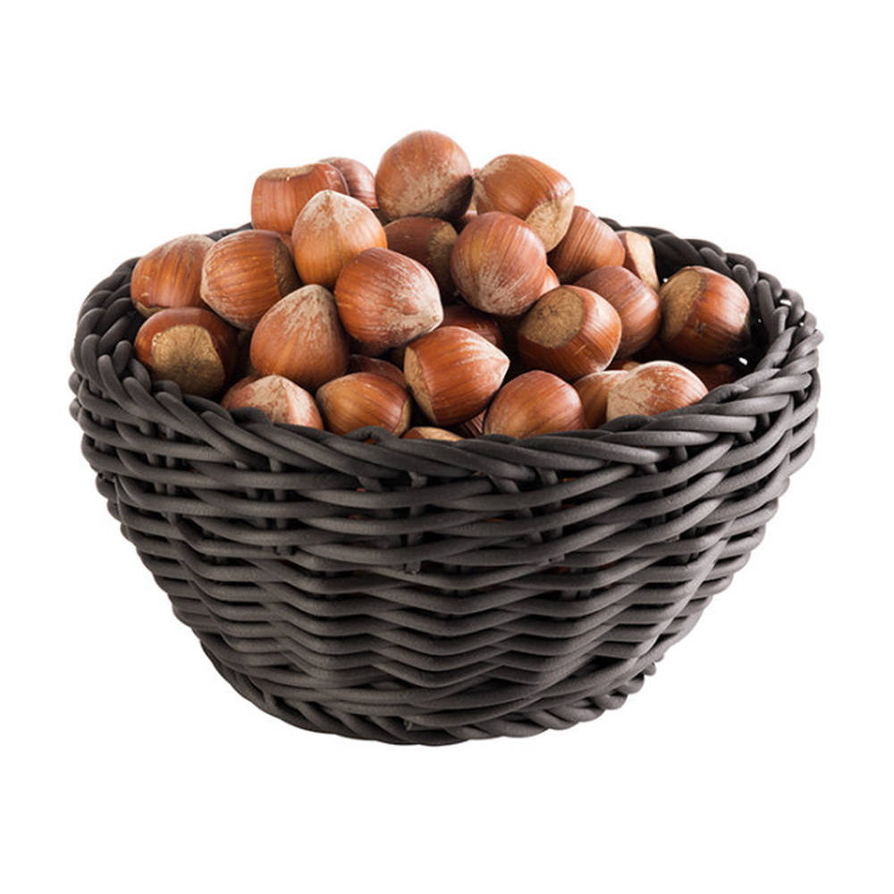 APS Korb, rund Ø 16 cm, H: 8 cm , Polypropylen, schwarz