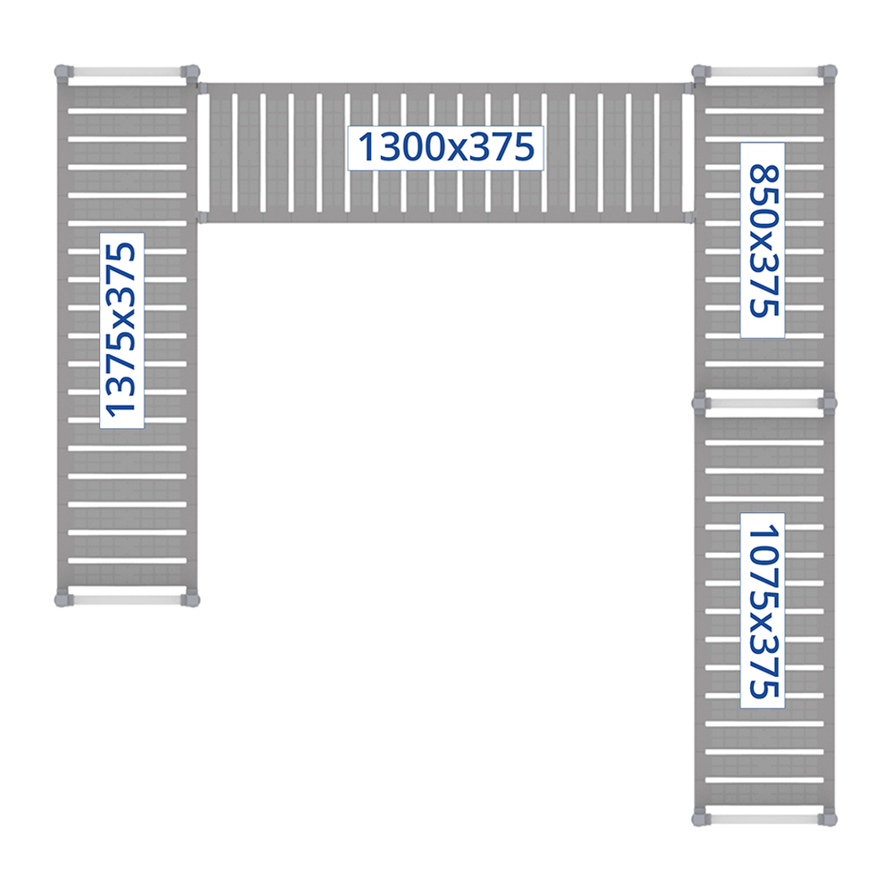 Nordcap Regalsystem Z 230-230 / 234-234