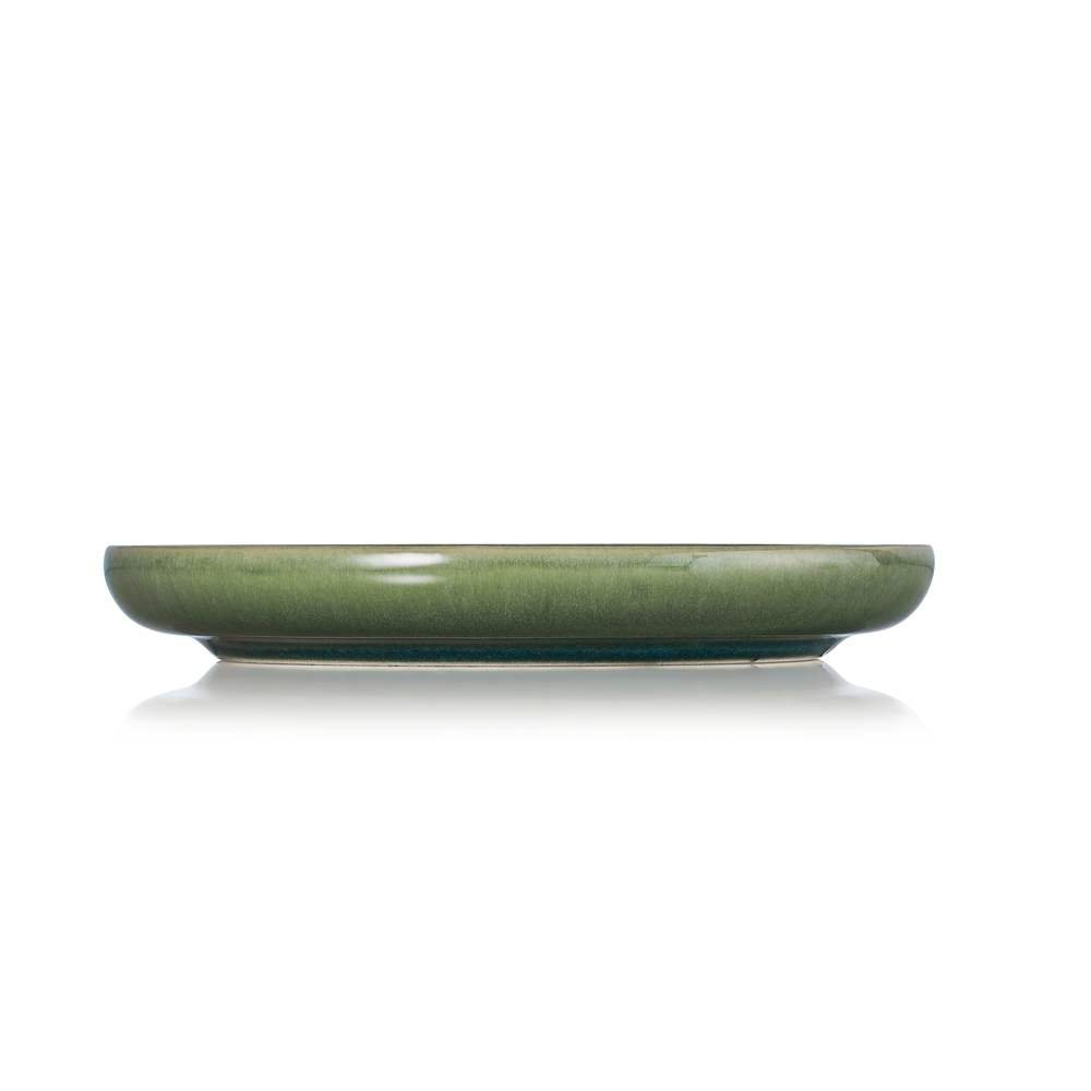 WAS Teller Set ROCKZZERO, flach, Ø 17,5 cm, Set á 6 Stück, myrtle green, Steinze