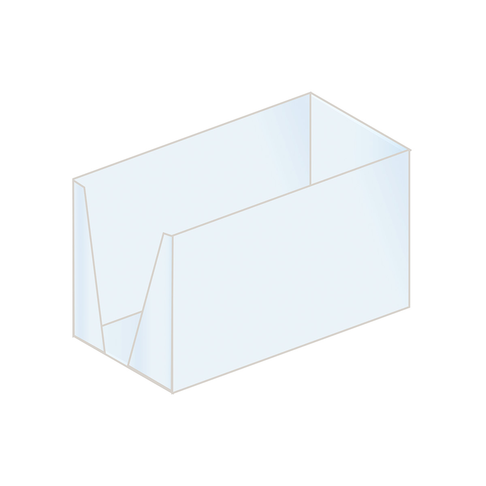 Mank Spender transparent 17x27x15 cm