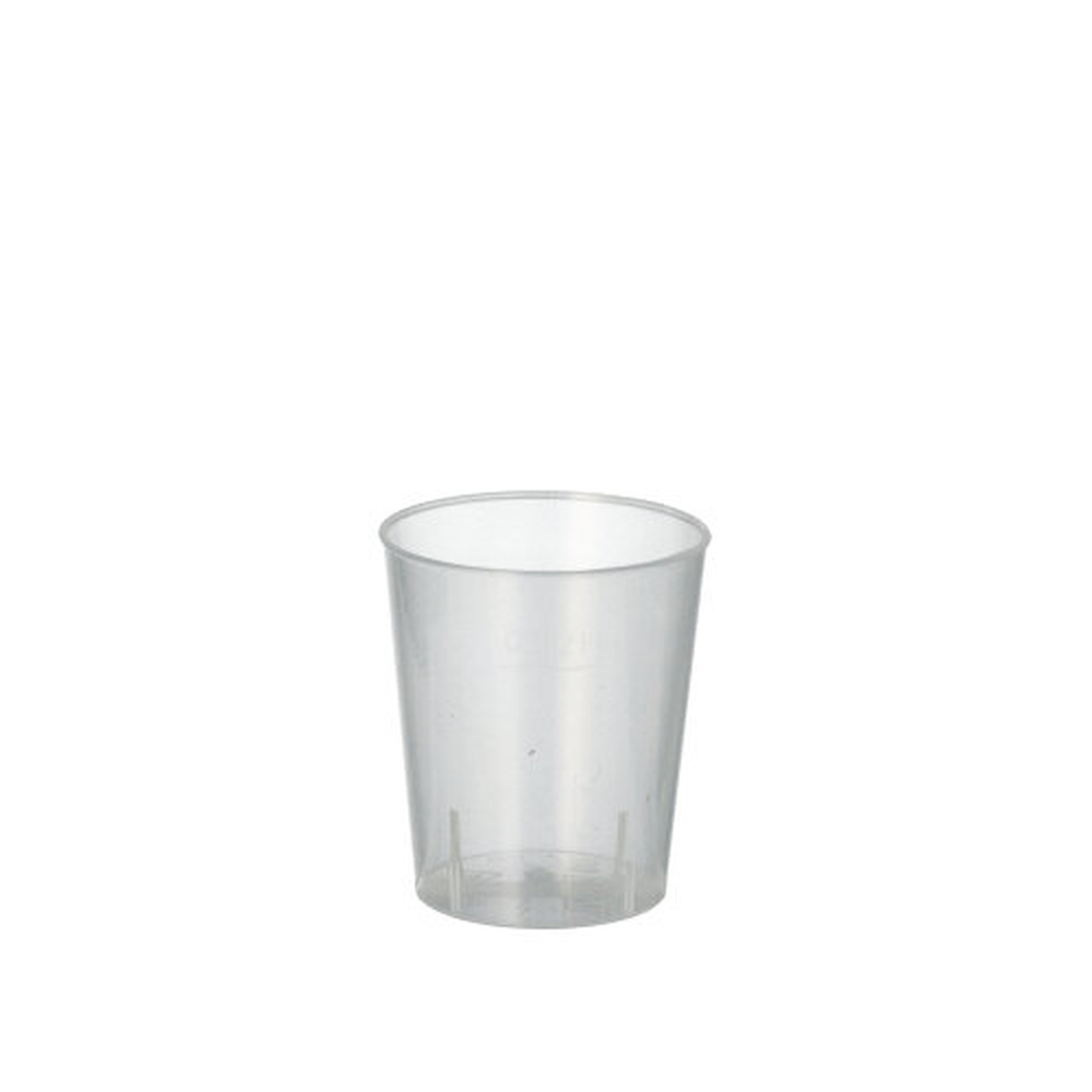 Papstar Mehrweg-Gläser für Schnaps PP 2 cl Ø 3,7 cm · 4,2 cm unzerbrechlich