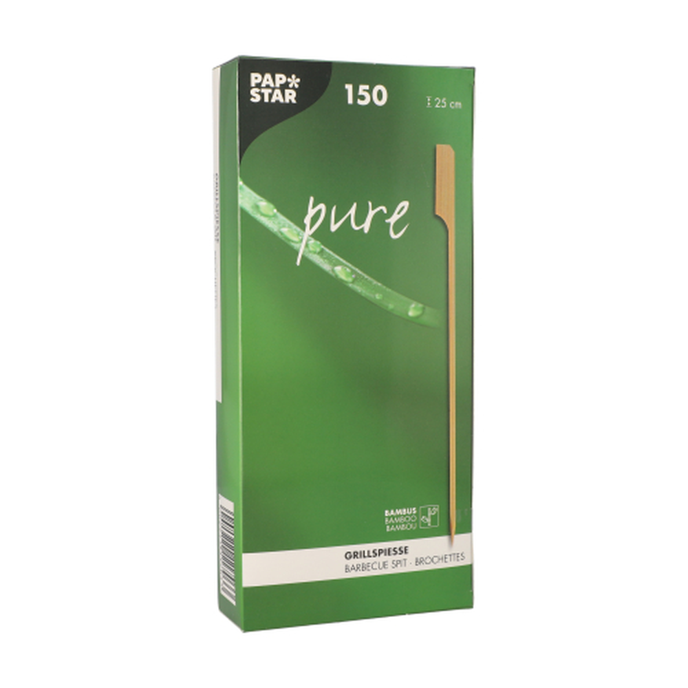 Papstar Grill-Spieße "pure" 25 cm "Golf"