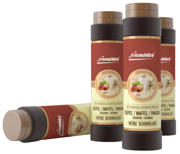Neumärker Topping-Soße Weiße Schokolade