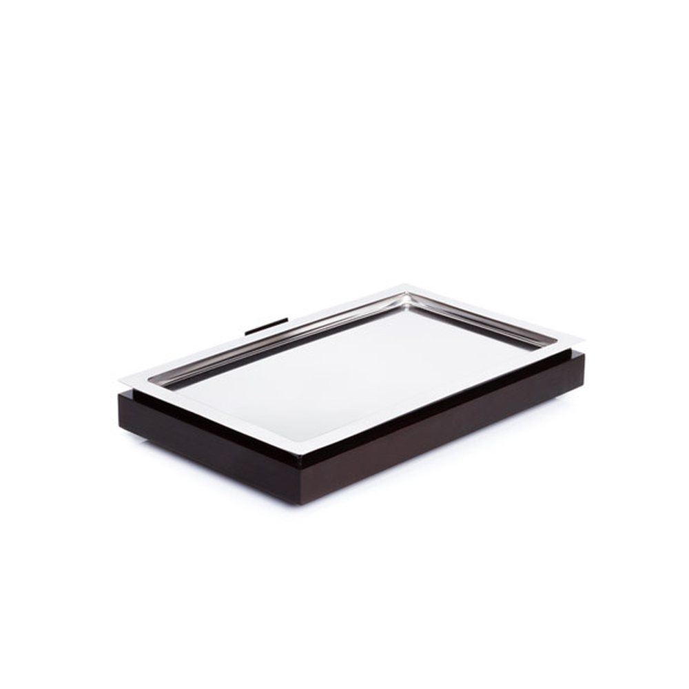 APS Cool Plates Set 1 53 x 32,5 cm, H: 8,5 cm , Buche, massiv, Farbton Wenge