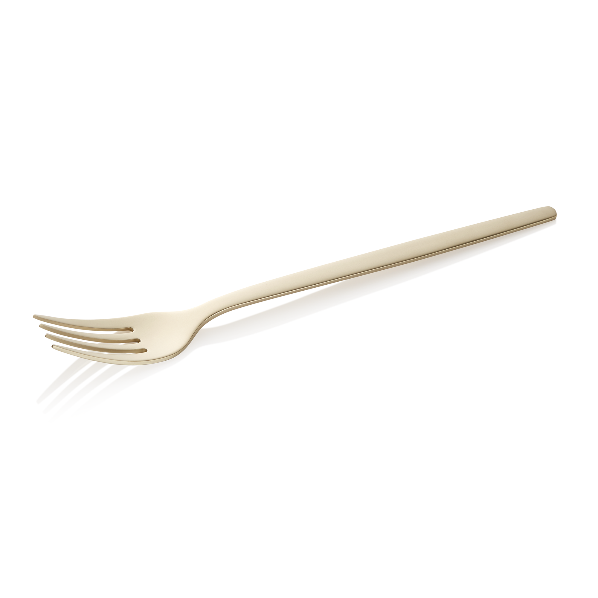 WAS Menügabel ALEX CHAMPAGNE, mit champagner, matter PVD Beschichtung, 21 cm, Se