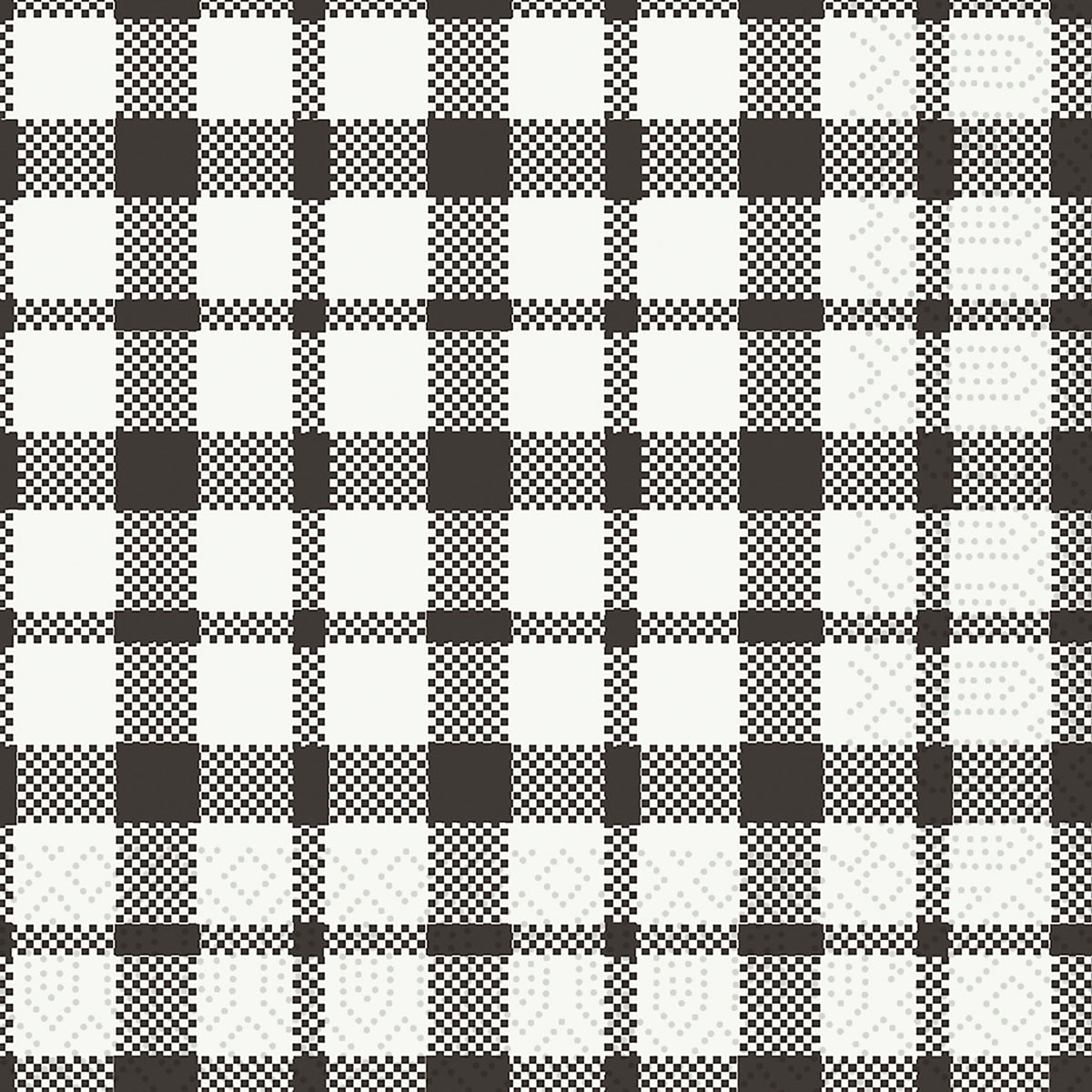 Duni Zelltuchservietten 24 x 24 cm 3-lagig 1/4 Falz Izza