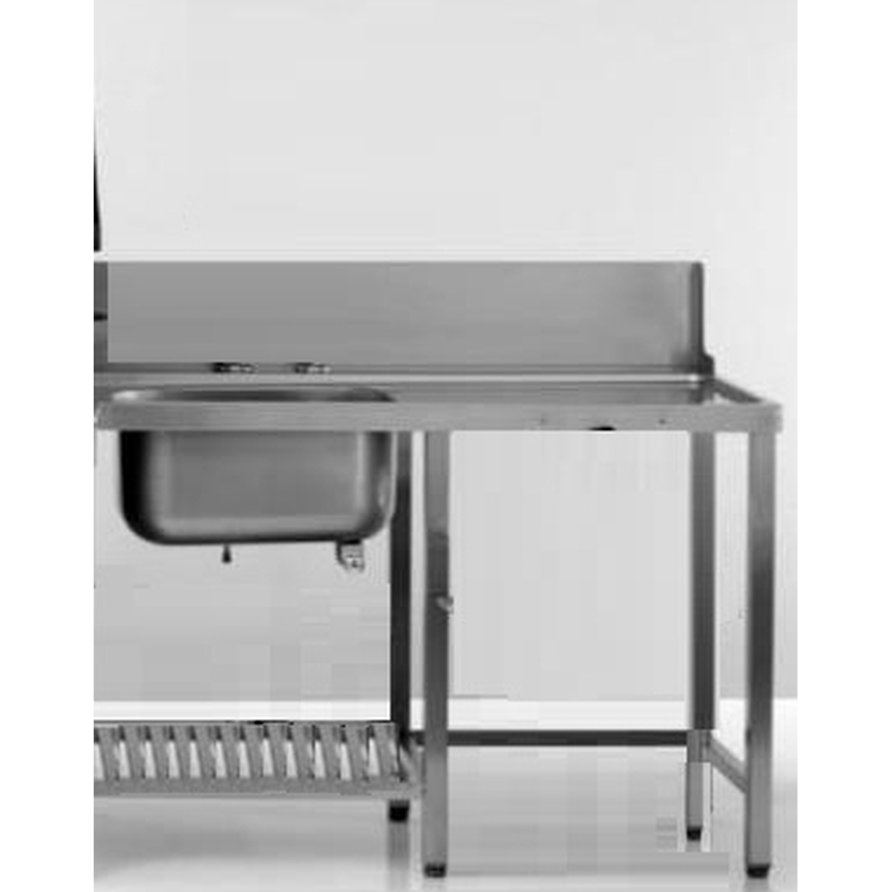 Winterhalter Zulauftisch Links, mit Becken für PT-Spülmaschine