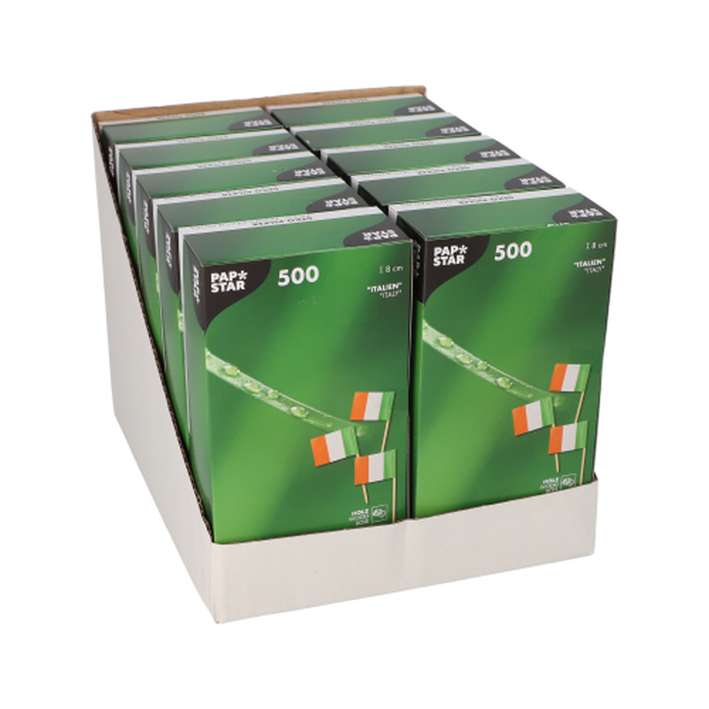 Papstar Deko-Picker 8 cm "Italien"