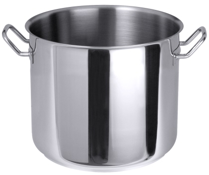 Contacto Kochtopf, mittelhoch, 29 Liter Ø innen 360 mm, Höhe außen 300 mm, Ø Bod