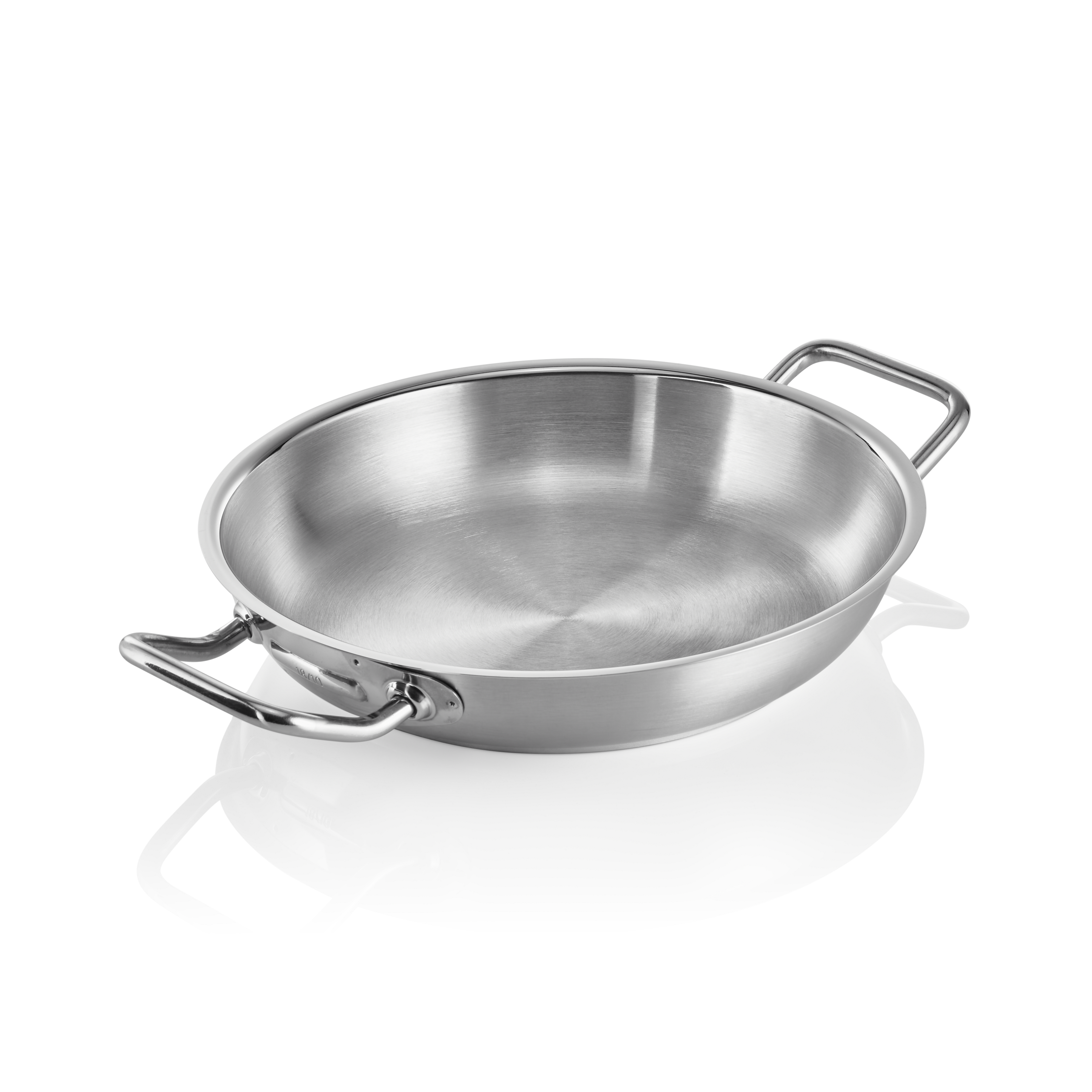 WAS Pfanne COOKWARE 21, Ø 32 cm, Höhe 6 cm, Chromnickelstahl 18/10