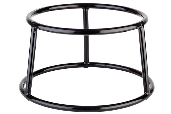 APS Buffet-Ständer - MULTI ROUND- Ø 15,5 / 18 cm, H: 10 cm , Metall, schwarz umm