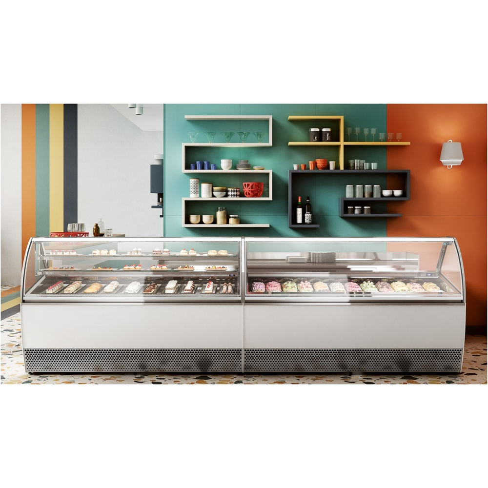 Nordcap Kuchenvitrine MILLENNIUM 2.0 GR PASTRY 170 EXC H135 AIR-20