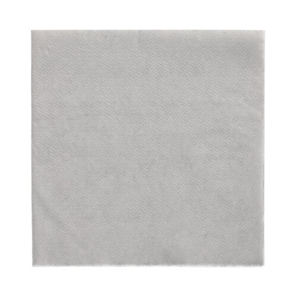 Papstar Servietten, 1-lagig 1/4-Falz 33 cm x 33 cm hellgrau