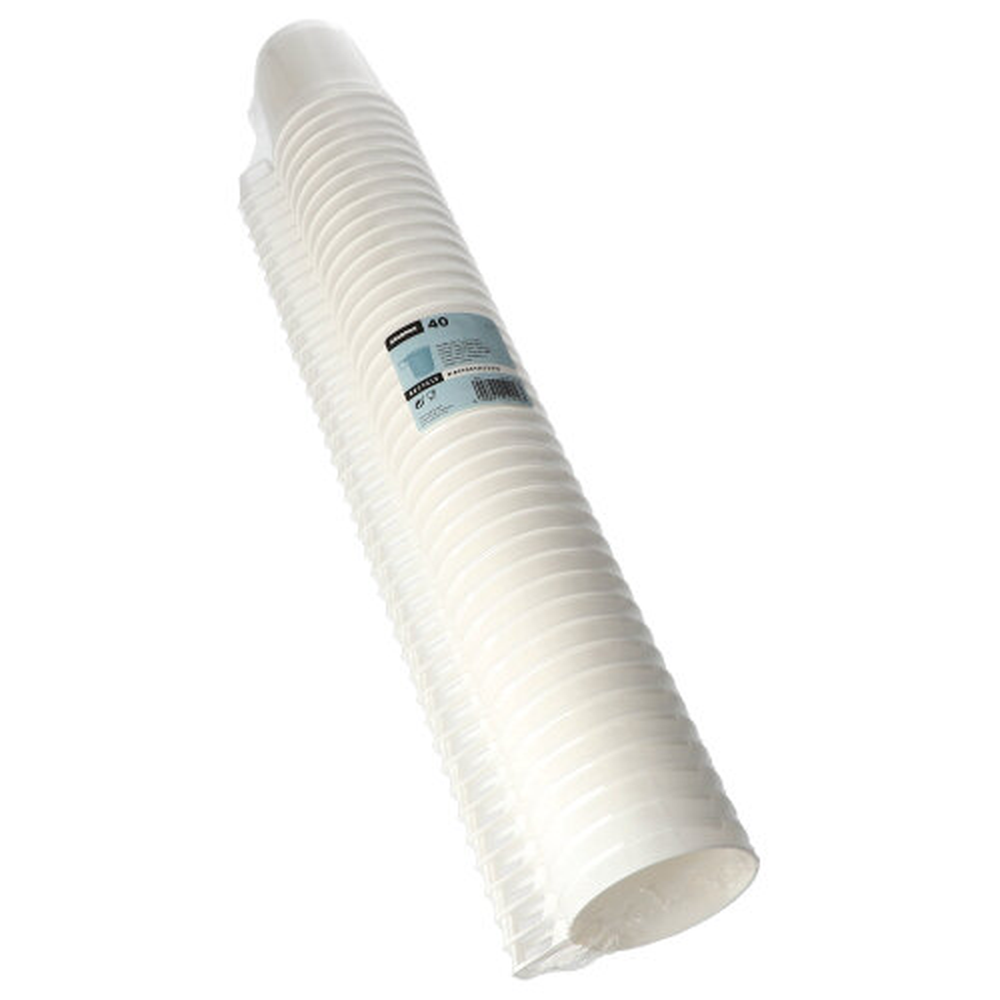 Papstar Kaffeetassen, PS 0,25 l Ø 8 cm · 8,5 cm weiss
