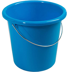 PCH Plastikeimer rund 10l blau