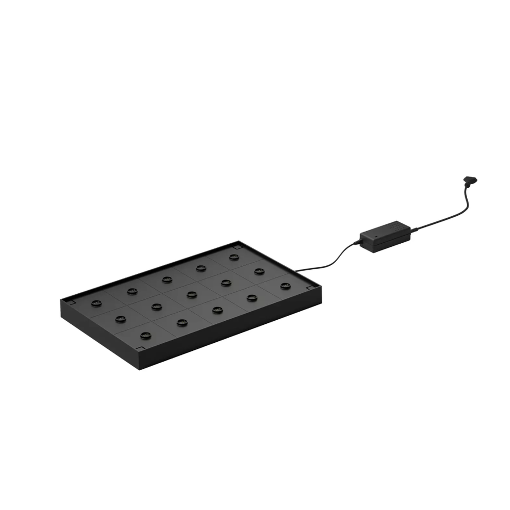 WAS Ladestation YUYU ACCESSORIES, 15-Fach, 56,5 x 30,5 cm, Kunststoff