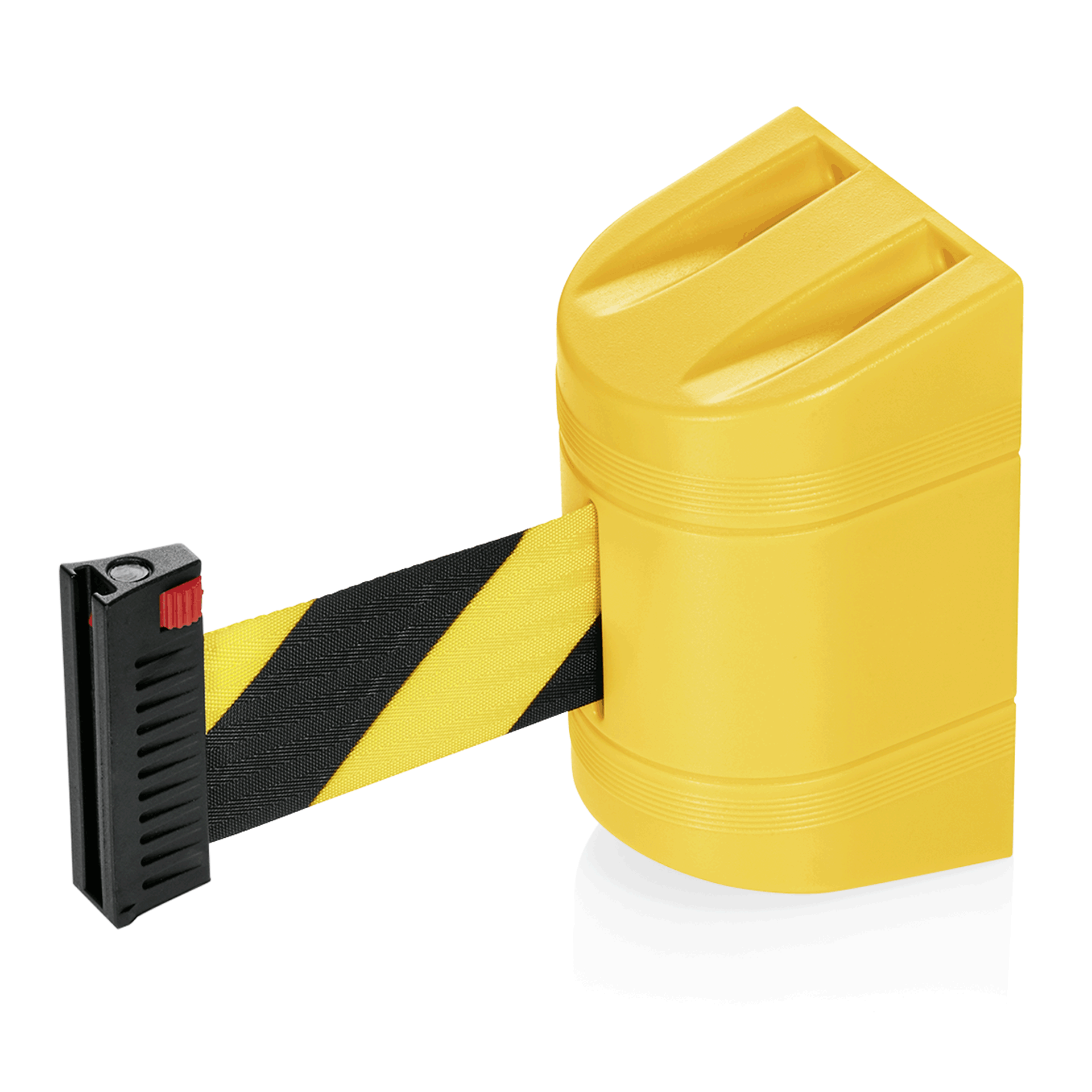 WAS Gurtband Lightflex für Wandmontage, 2 m, schwarz/gelb    -    Lightflex
