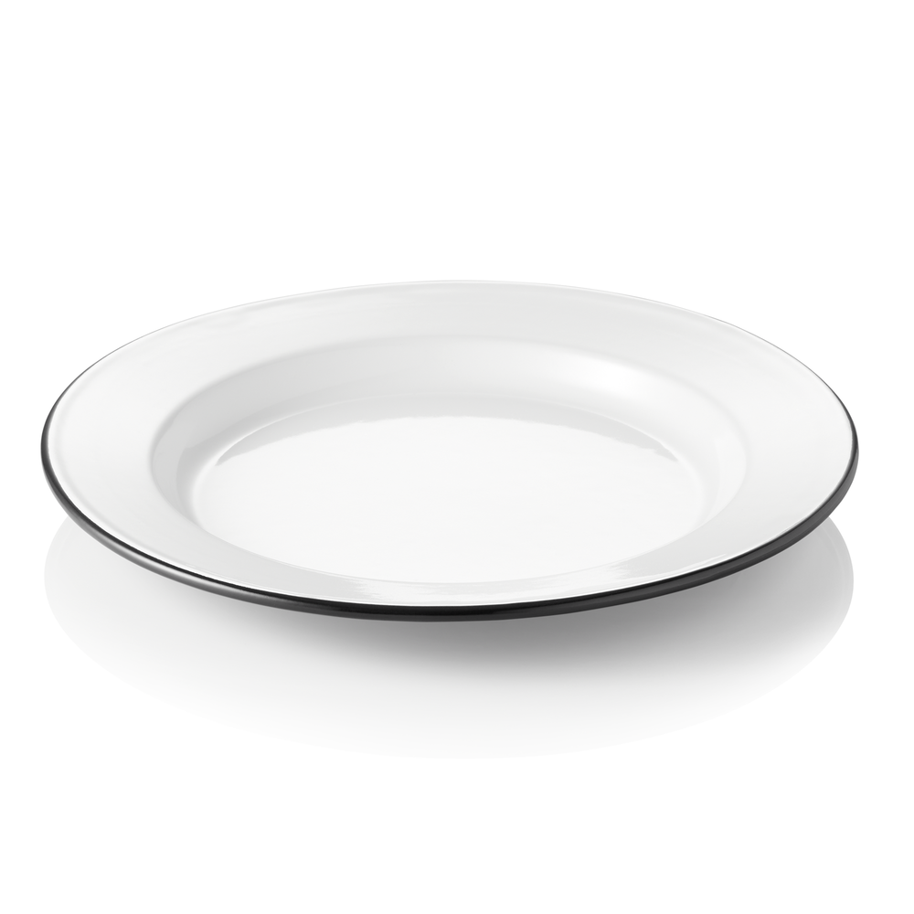 WAS Teller GRACE, flach, Ø 26 cm, Emaille