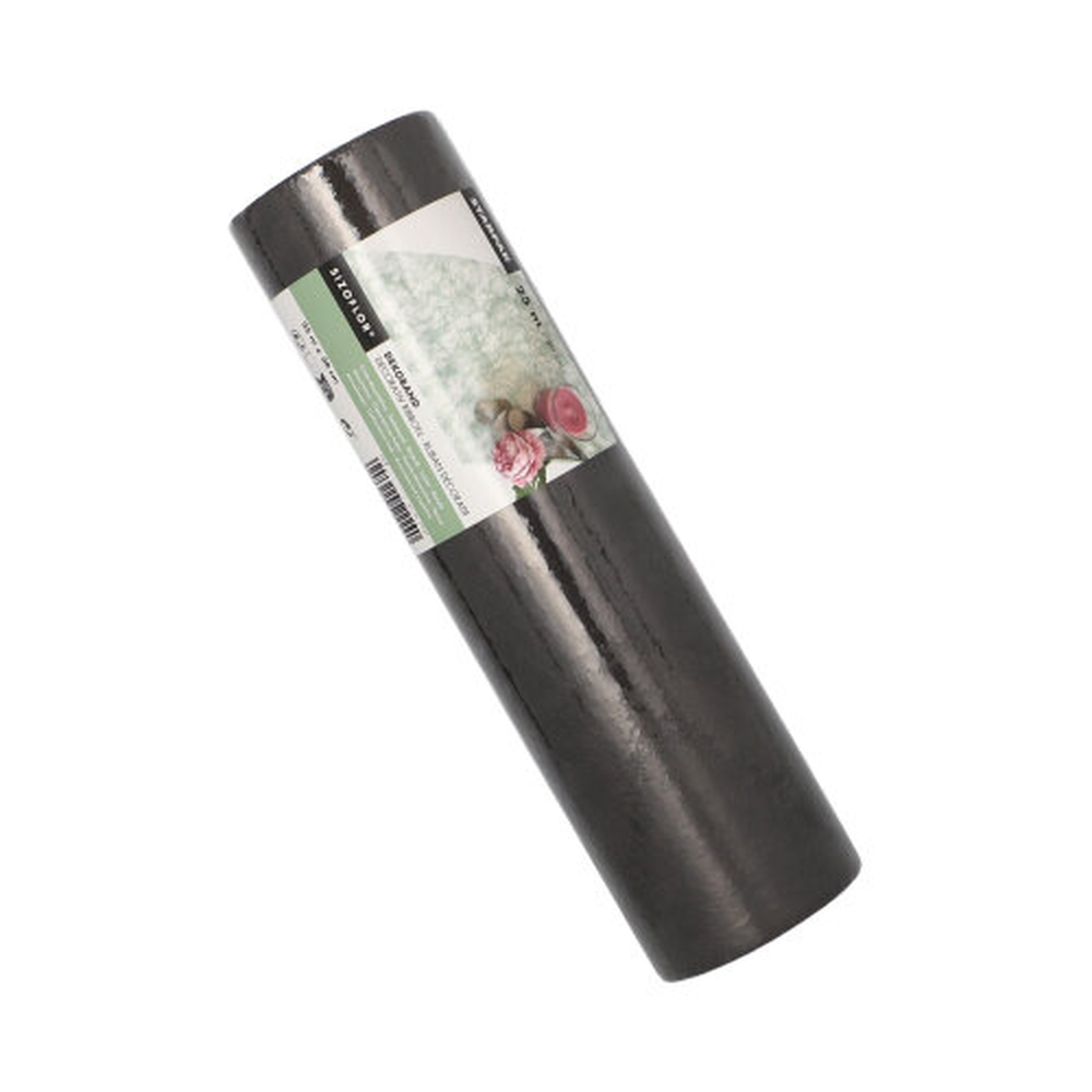 Papstar Dekoband "Sizoflor" 25 m x 30 cm schwarz